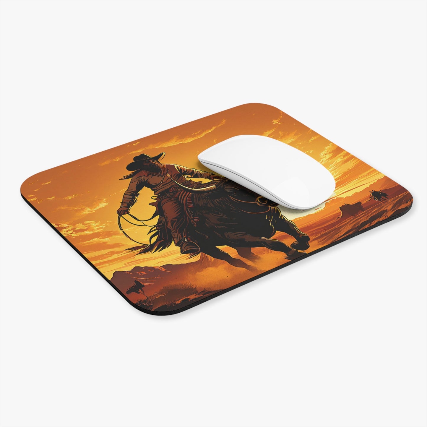 Cowboy Mouse Pad - Colorwink