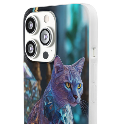 Crystal Cat Flexi Case - Colorwink