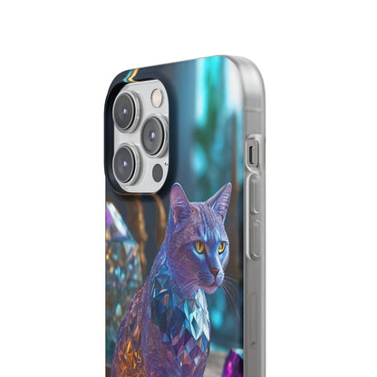 Crystal Cat Flexi Case - Colorwink