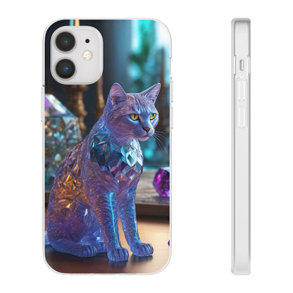 Crystal Cat Flexi Case - Colorwink