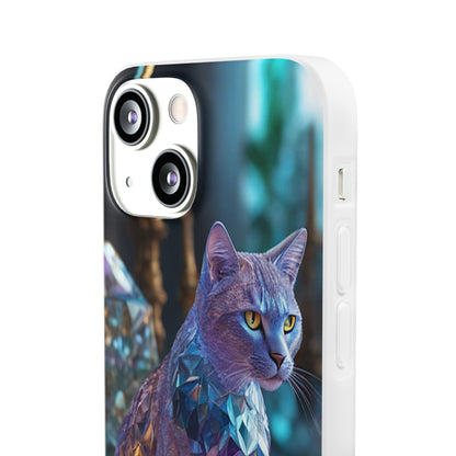 Crystal Cat Flexi Case - Colorwink