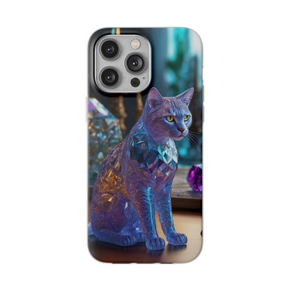 Crystal Cat Flexi Case - Colorwink