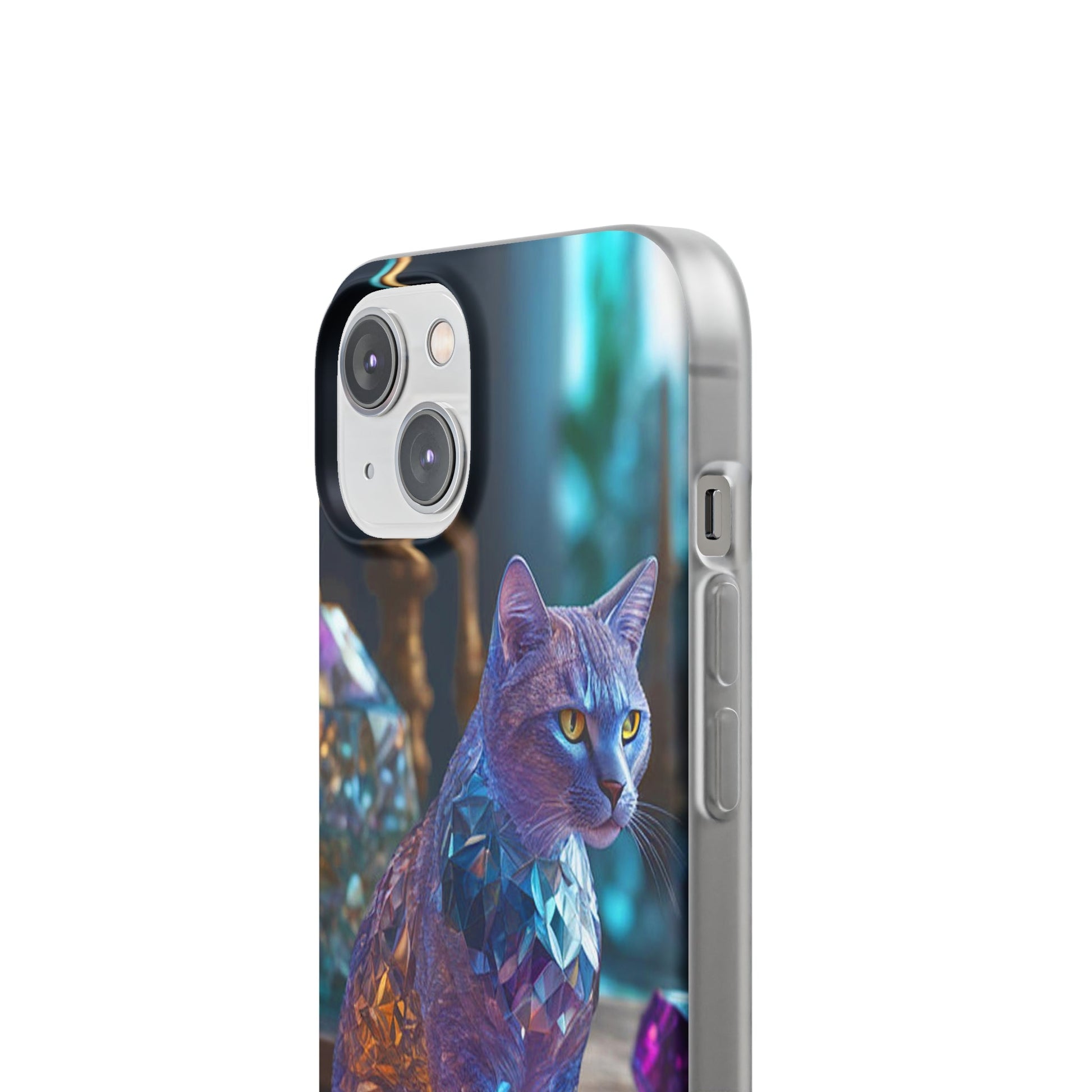 Crystal Cat Flexi Case - Colorwink