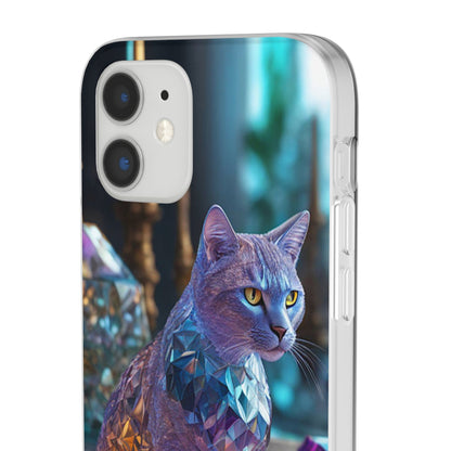 Crystal Cat Flexi Case - Colorwink