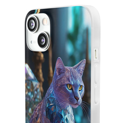 Crystal Cat Flexi Case - Colorwink