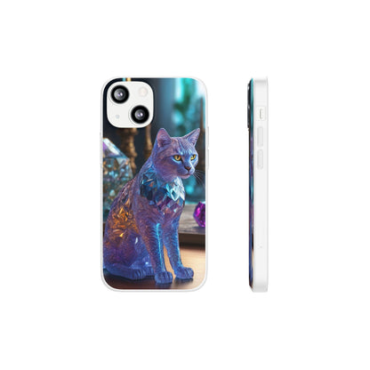 Crystal Cat Flexi Case - Colorwink