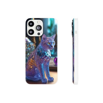 Crystal Cat Flexi Case - Colorwink