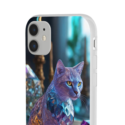 Crystal Cat Flexi Case - Colorwink