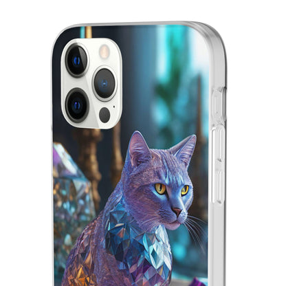 Crystal Cat Flexi Case - Colorwink