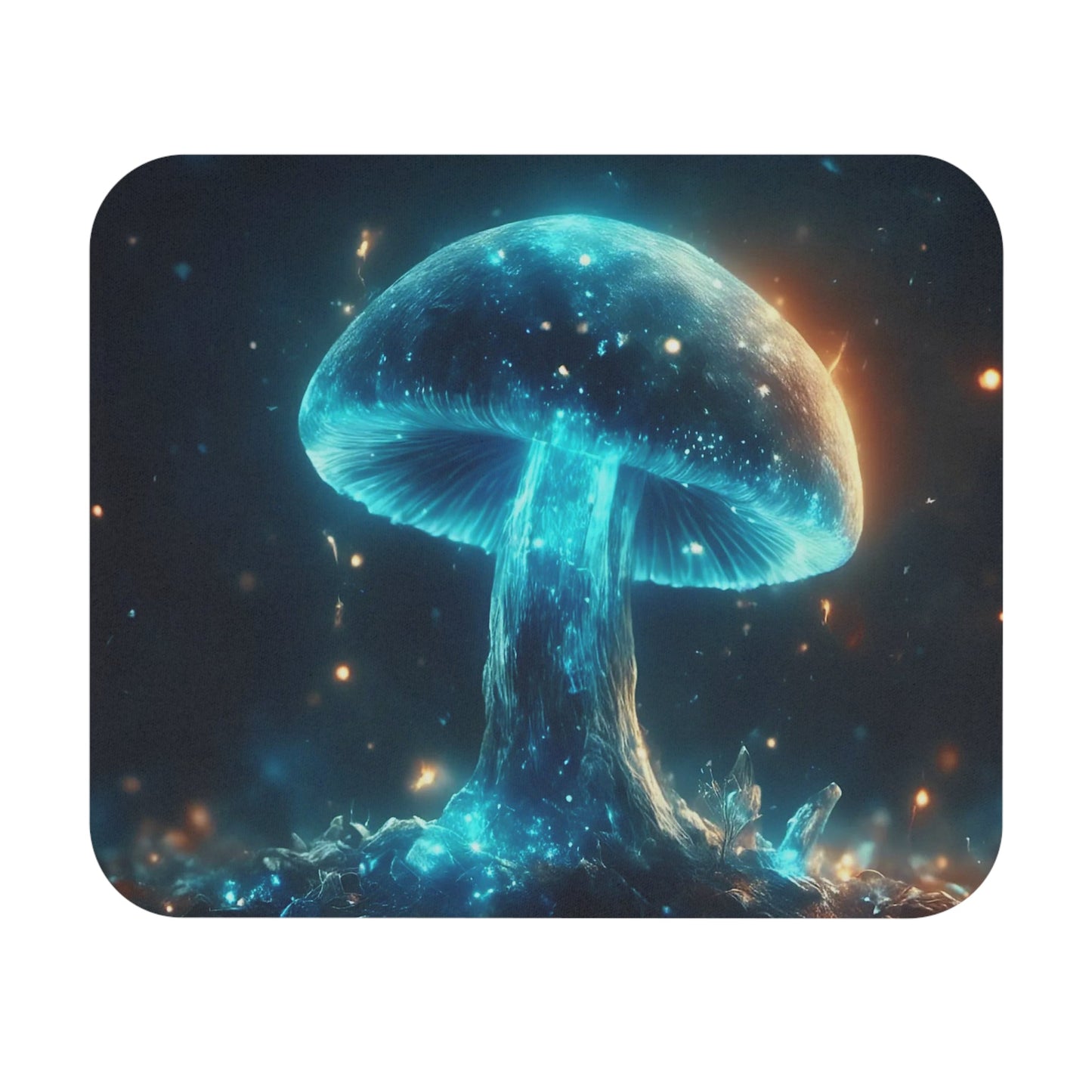 Crystal Mushroom Mouse Pad - Colorwink