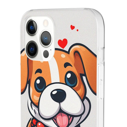 Cute cartoon Puppy Flexi Case - Colorwink