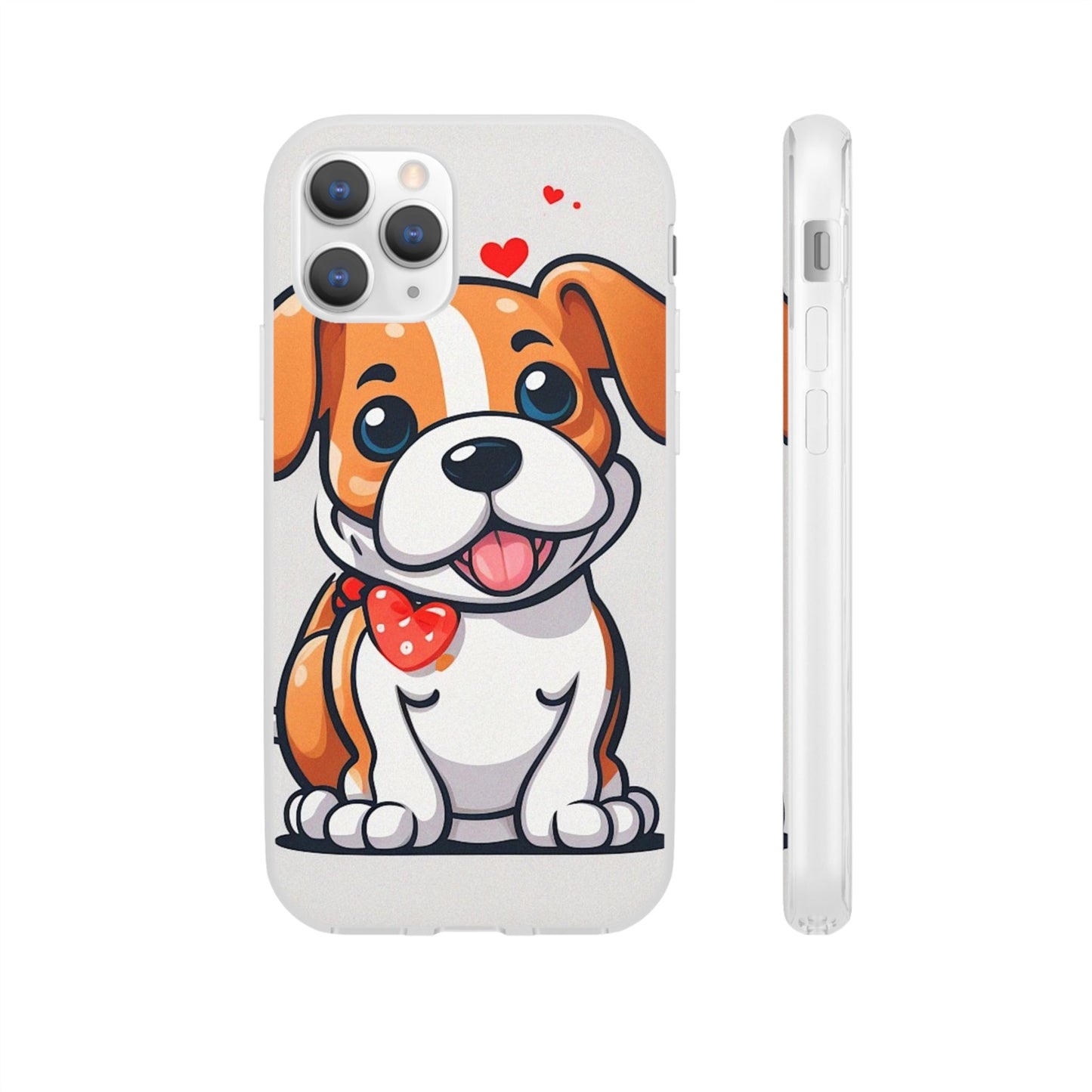 Cute cartoon Puppy Flexi Case - Colorwink