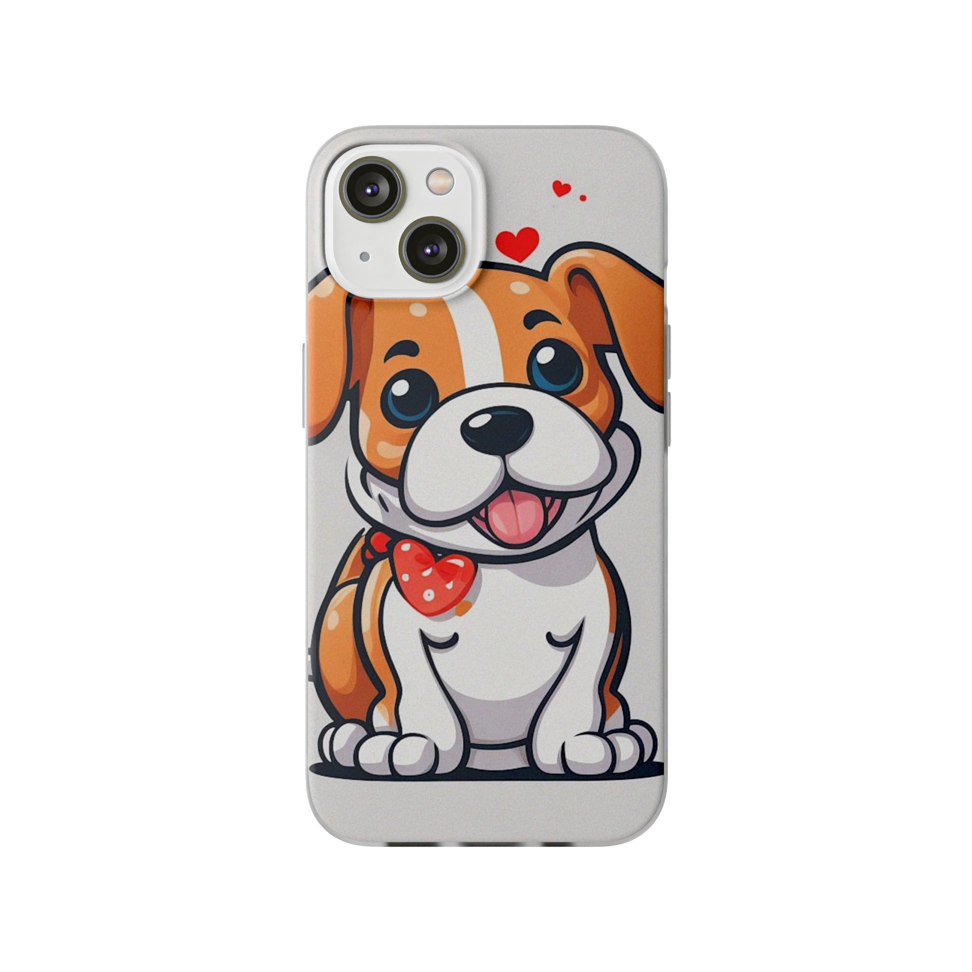 Cute cartoon Puppy Flexi Case - Colorwink