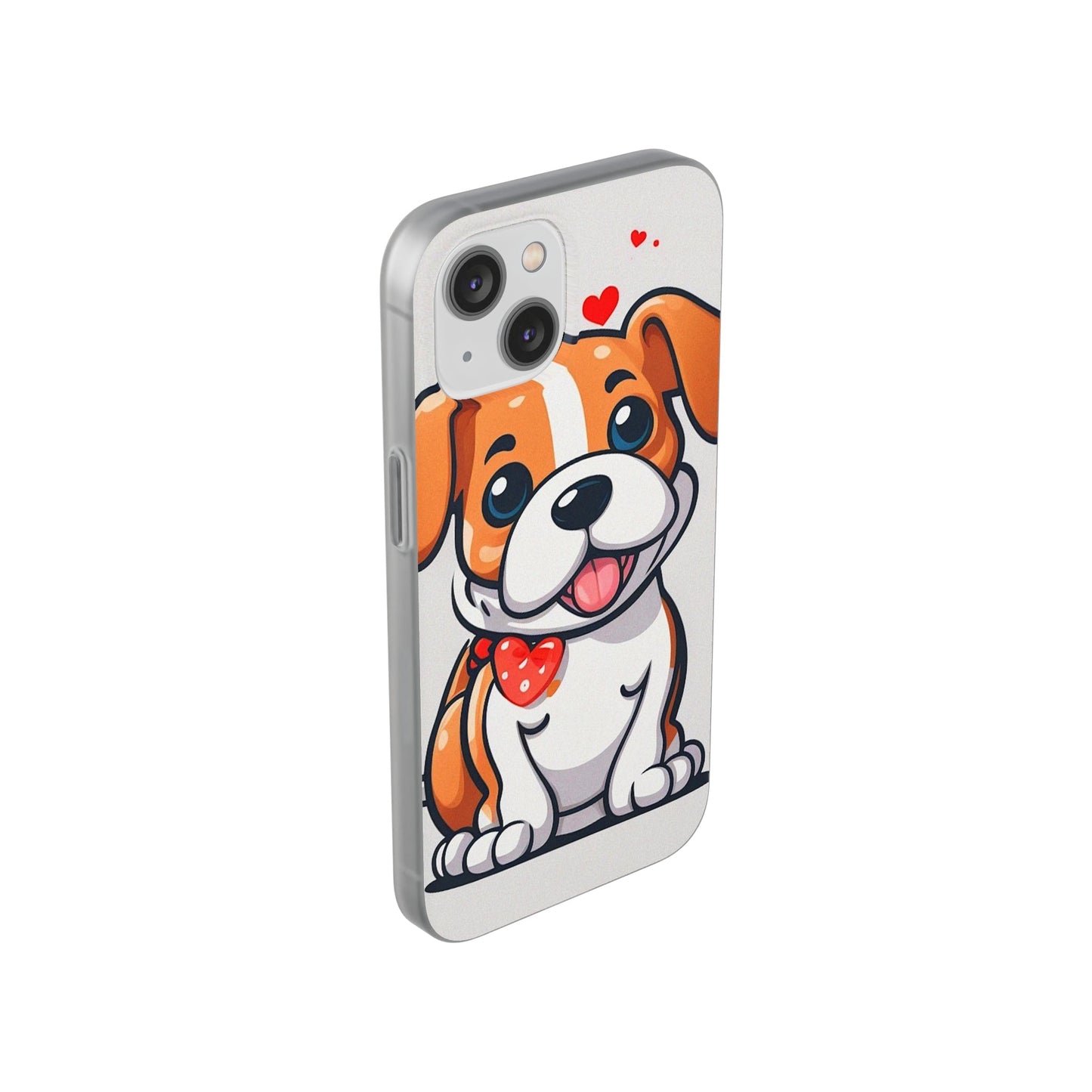 Cute cartoon Puppy Flexi Case - Colorwink