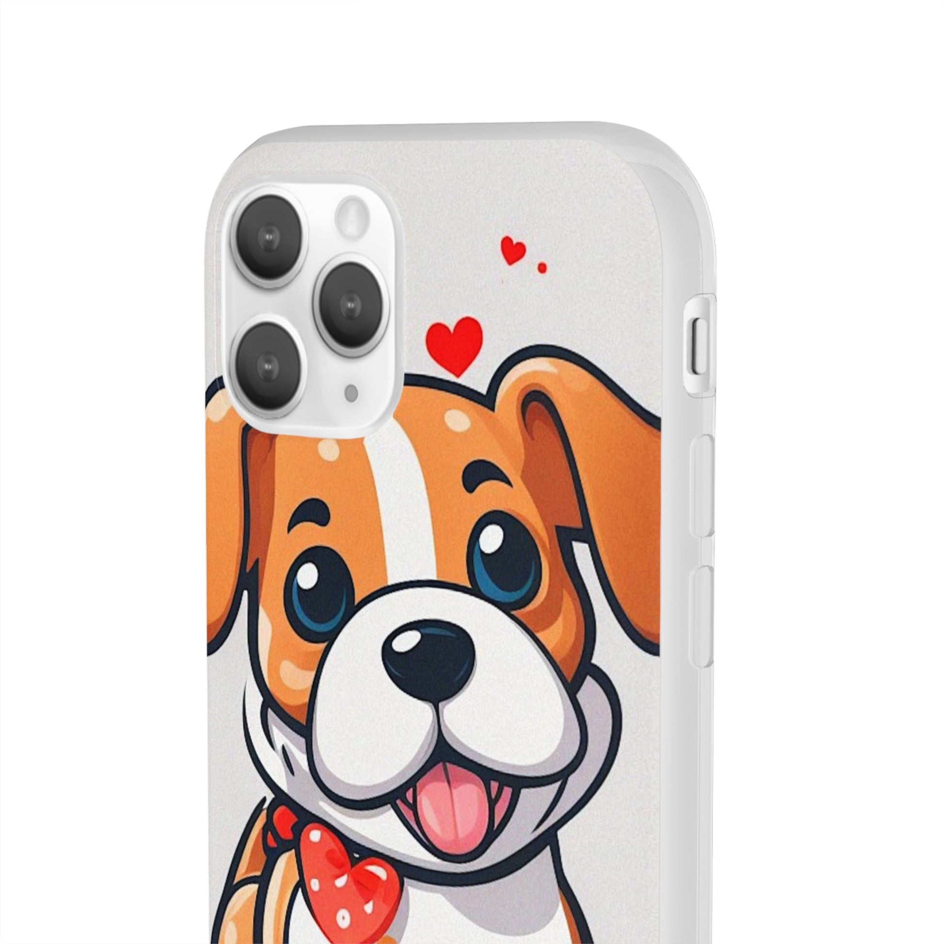 Cute cartoon Puppy Flexi Case - Colorwink