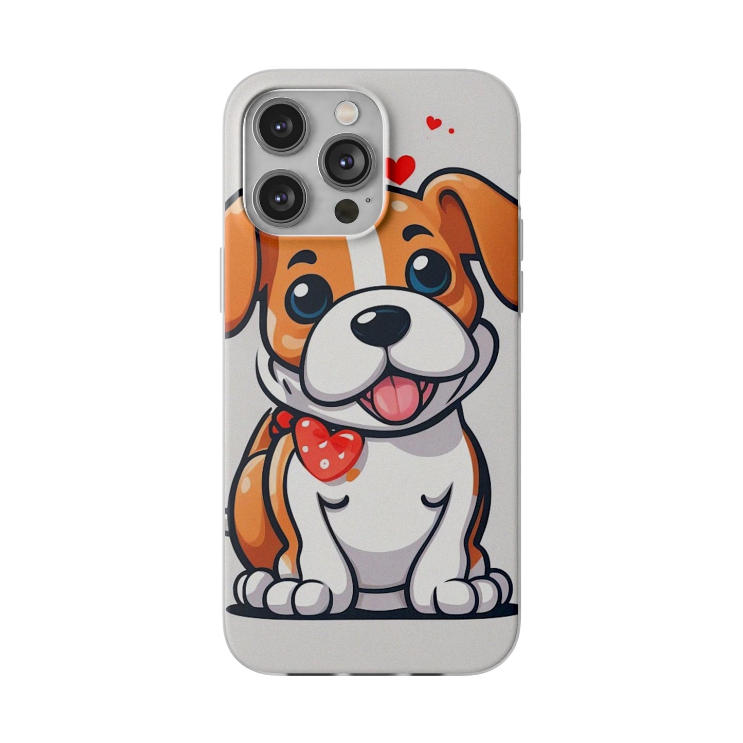 Cute cartoon Puppy Flexi Case - Colorwink