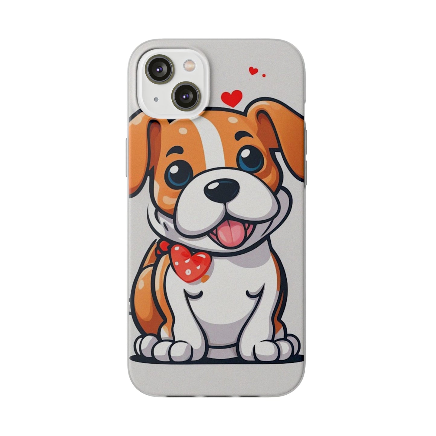 Cute cartoon Puppy Flexi Case - Colorwink