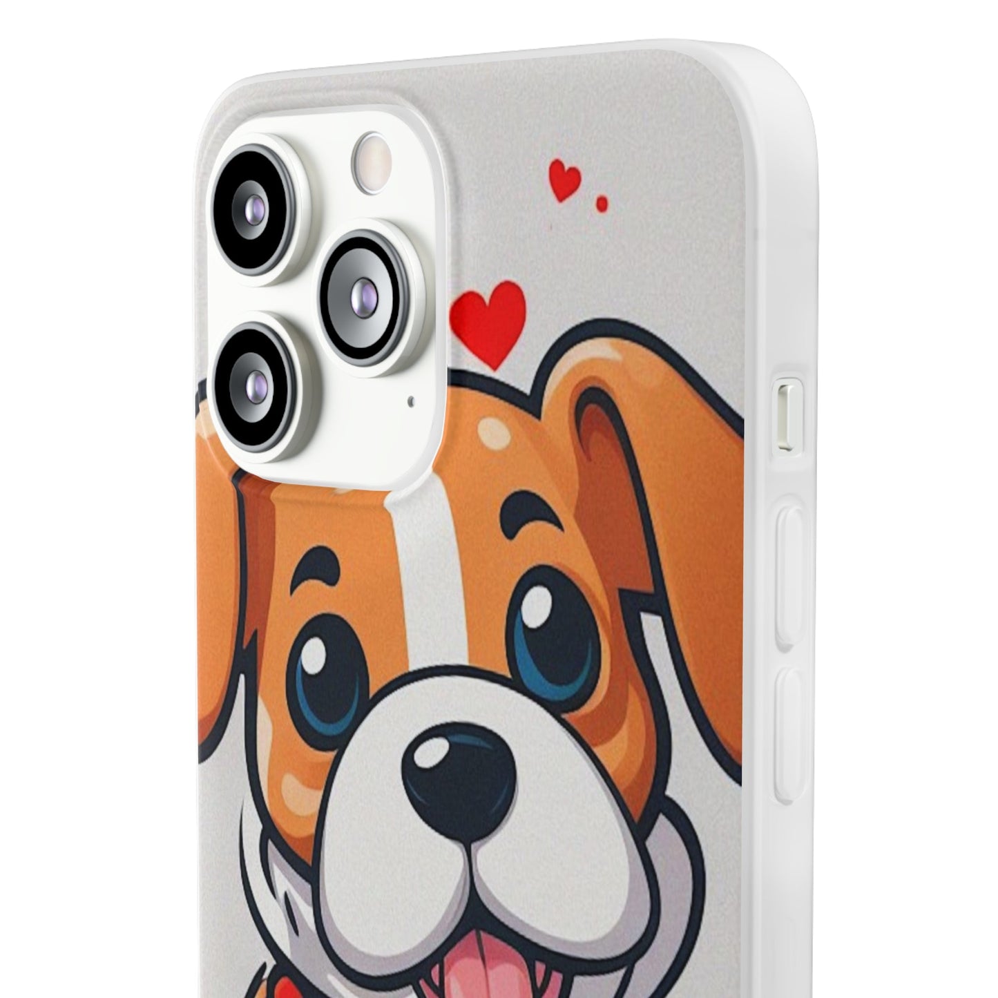 Cute cartoon Puppy Flexi Case - Colorwink