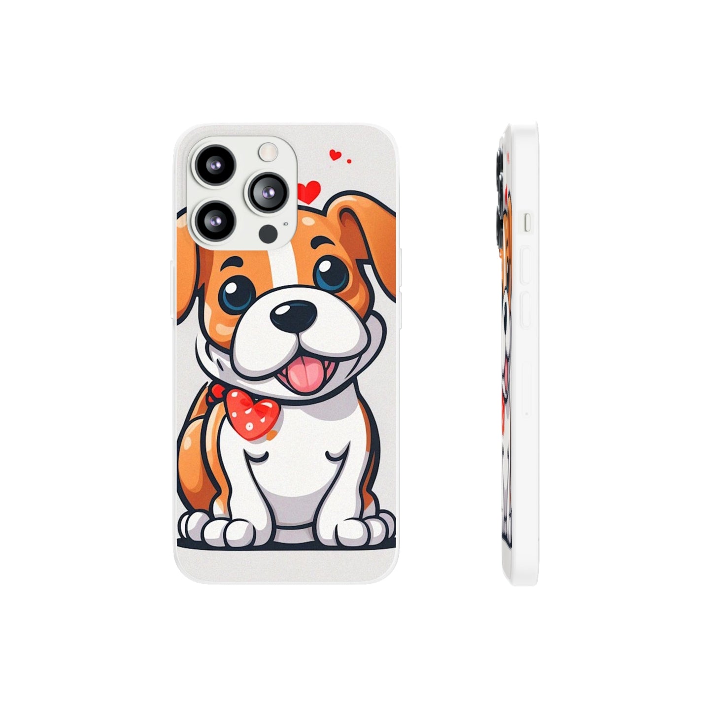 Cute cartoon Puppy Flexi Case - Colorwink