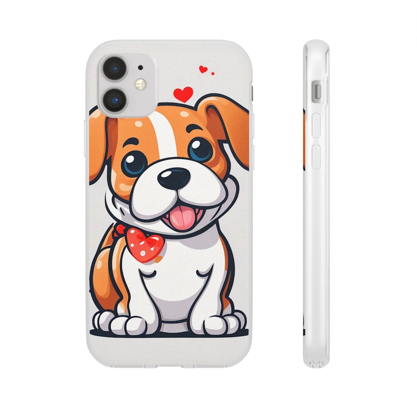 Cute cartoon Puppy Flexi Case - Colorwink