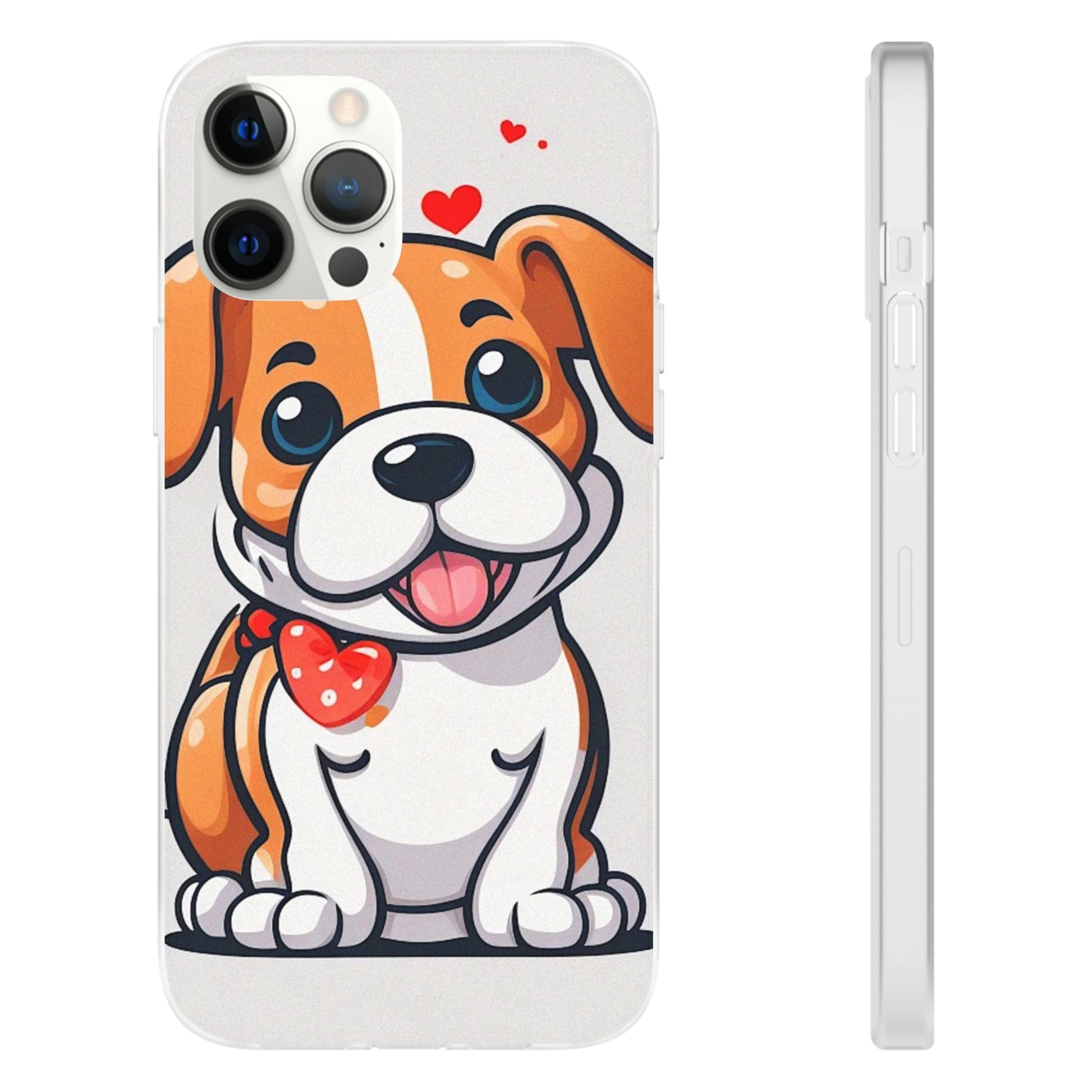 Cute cartoon Puppy Flexi Case - Colorwink