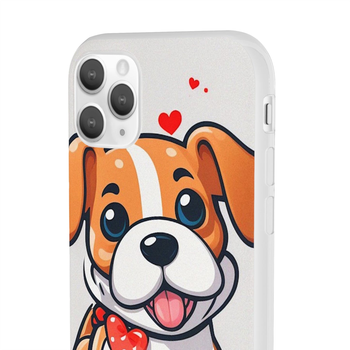 Cute cartoon Puppy Flexi Case - Colorwink