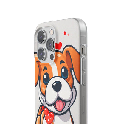 Cute cartoon Puppy Flexi Case - Colorwink