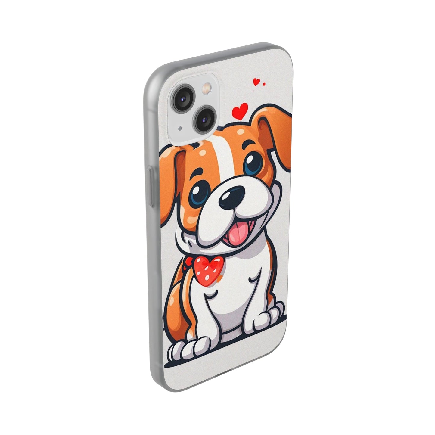 Cute cartoon Puppy Flexi Case - Colorwink