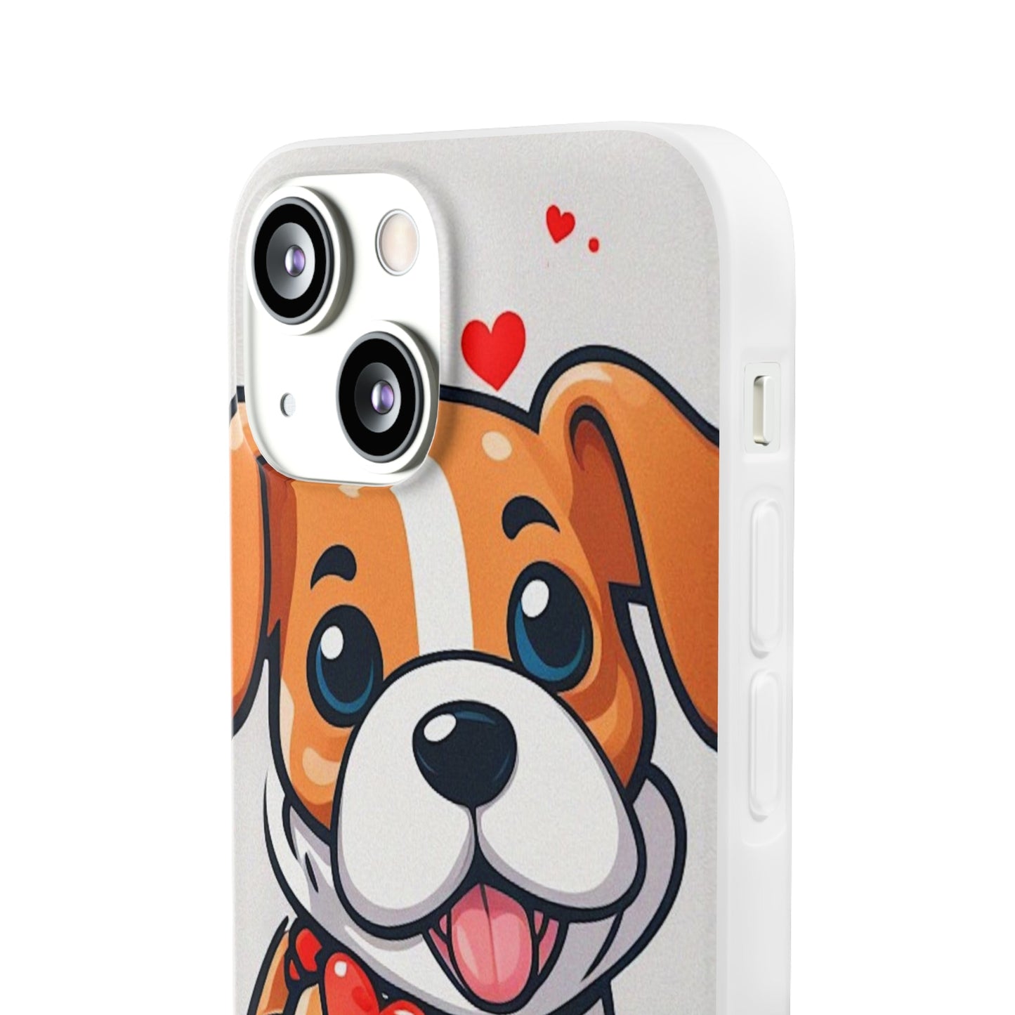 Cute cartoon Puppy Flexi Case - Colorwink