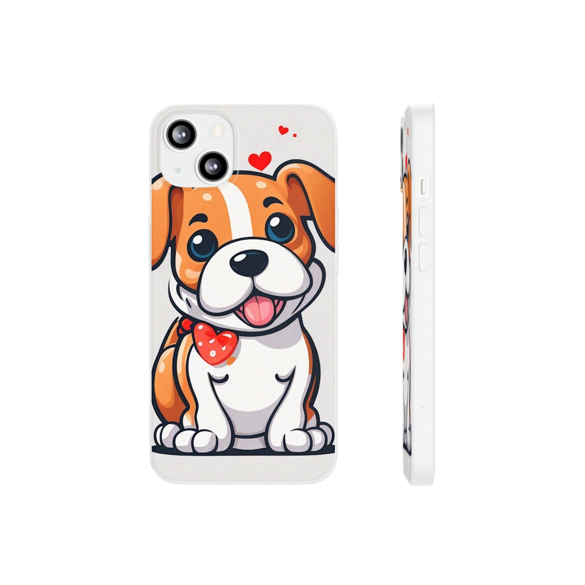 Cute cartoon Puppy Flexi Case - Colorwink