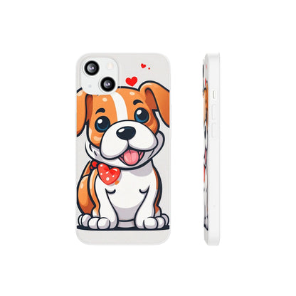 Cute cartoon Puppy Flexi Case - Colorwink