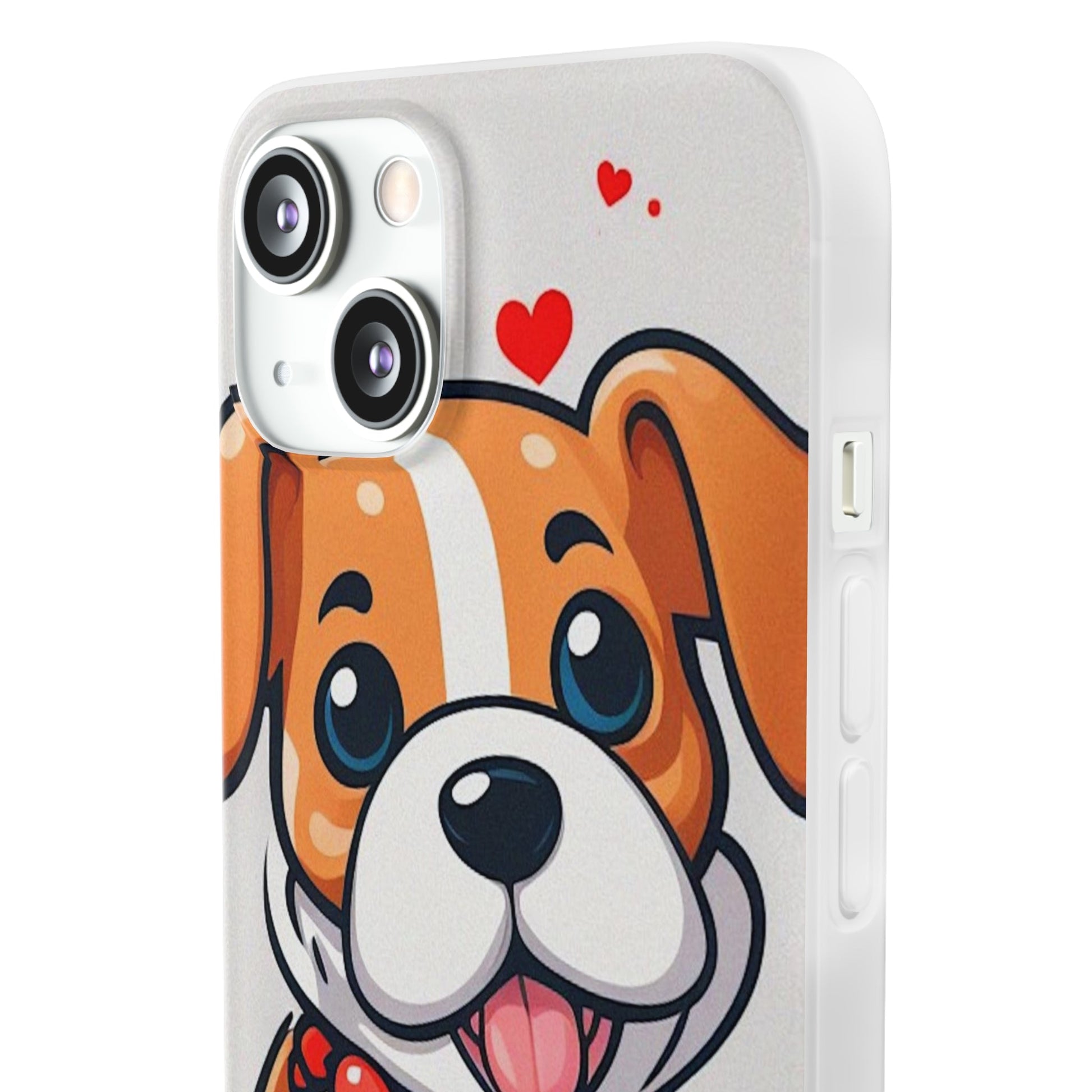 Cute cartoon Puppy Flexi Case - Colorwink