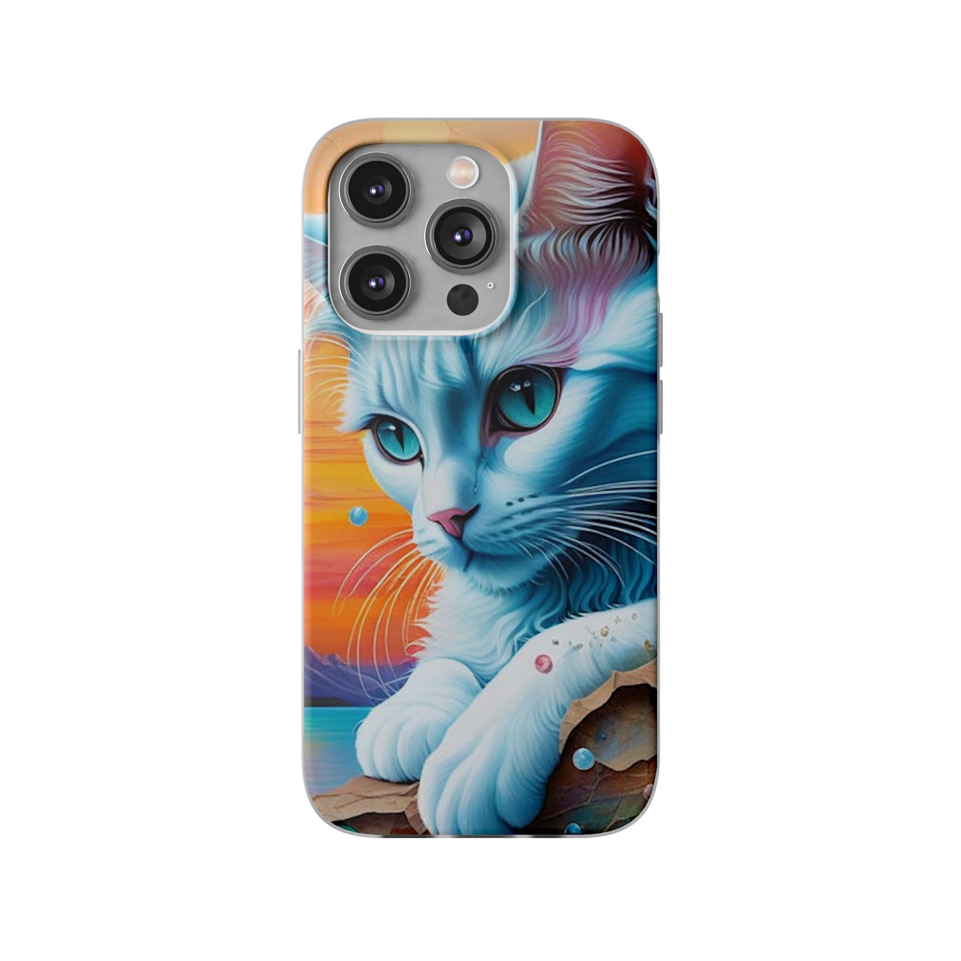 Cute Cat Flexi Case - Colorwink