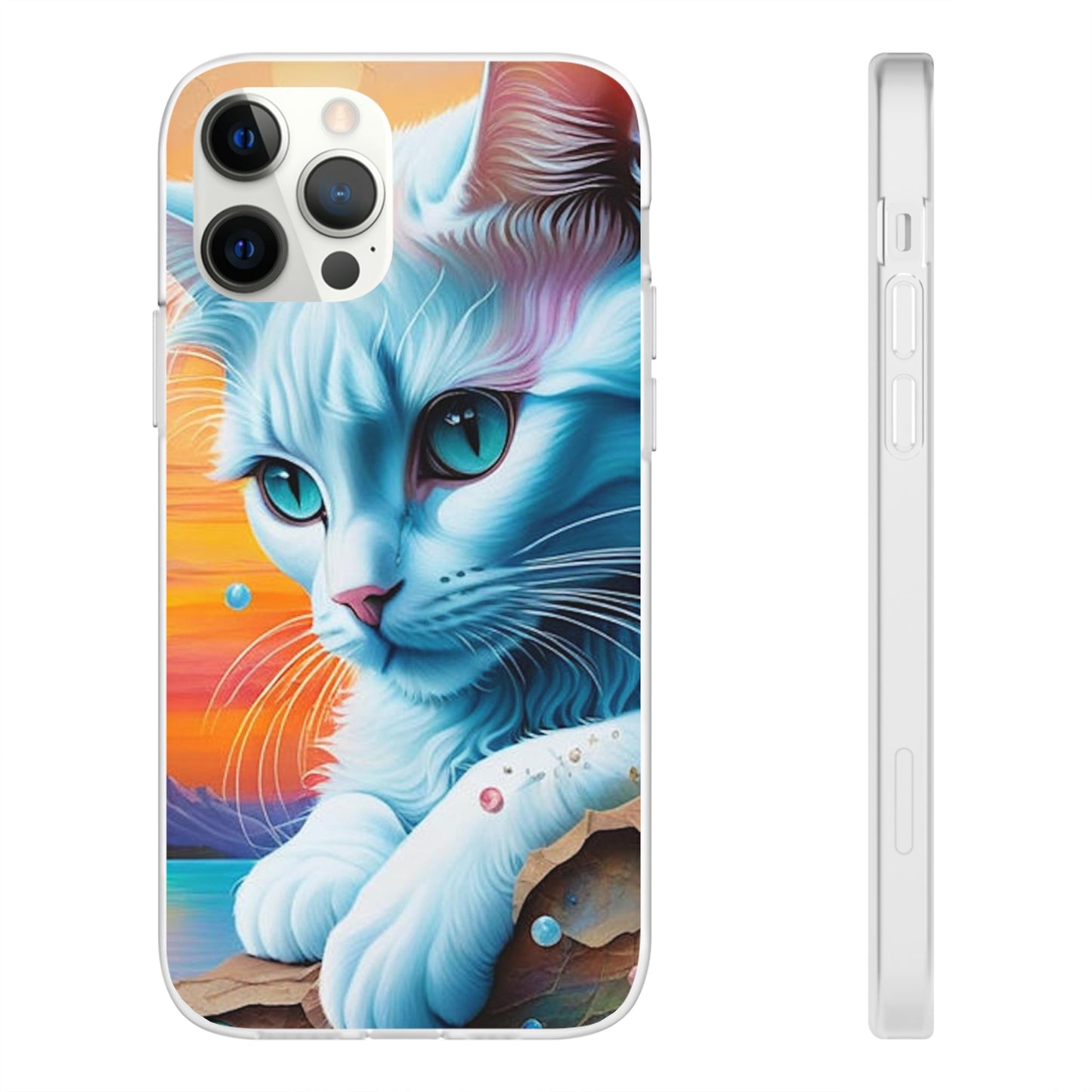 Cute Cat Flexi Case - Colorwink