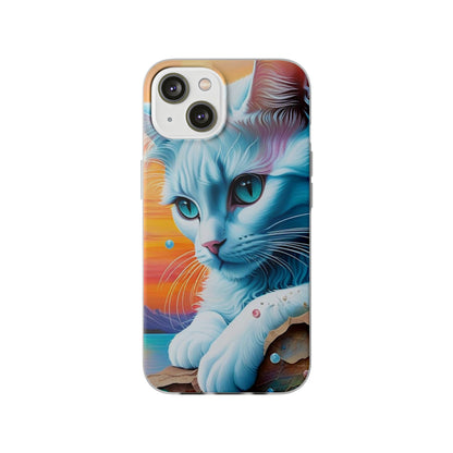 Cute Cat Flexi Case - Colorwink