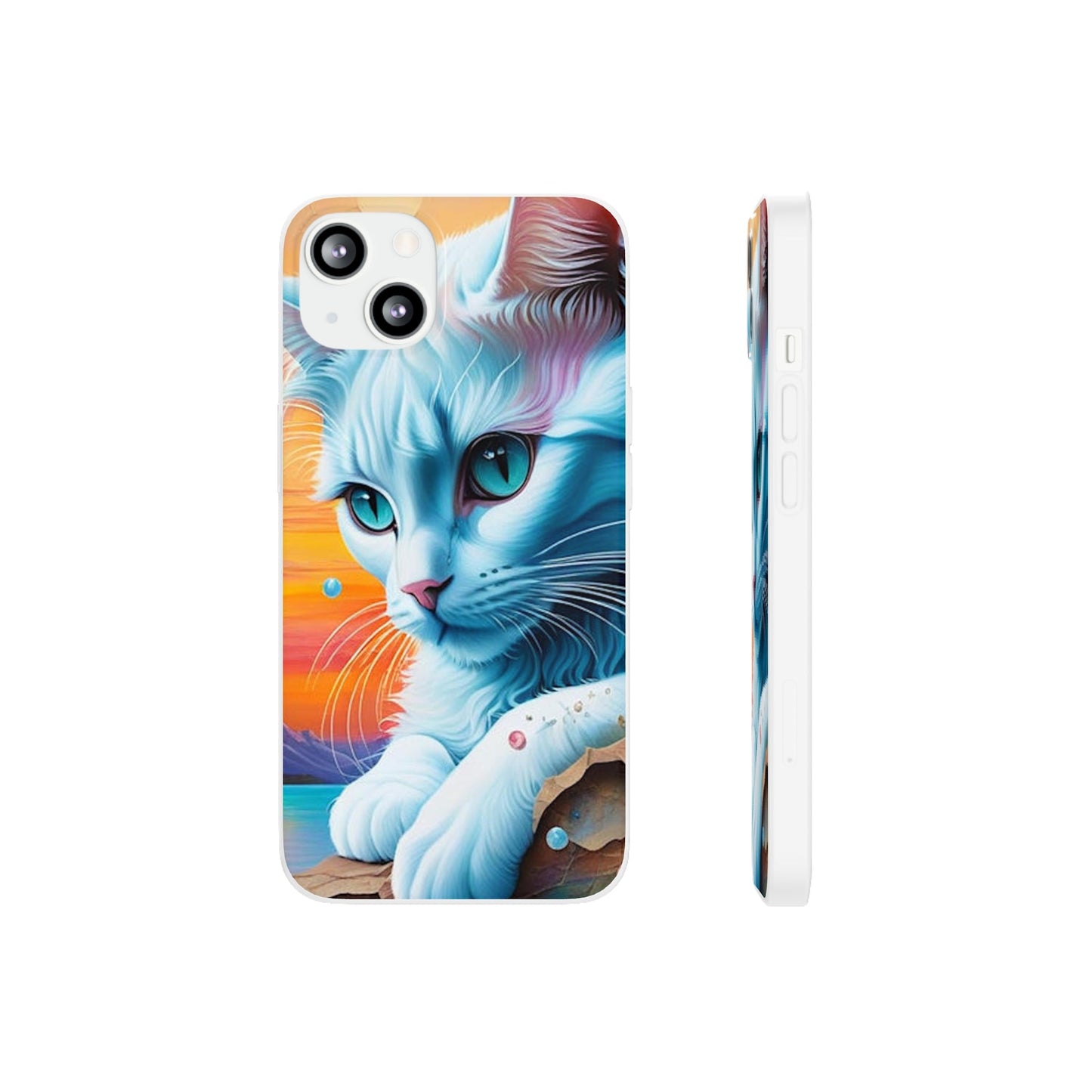 Cute Cat Flexi Case - Colorwink