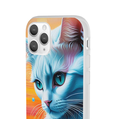 Cute Cat Flexi Case - Colorwink