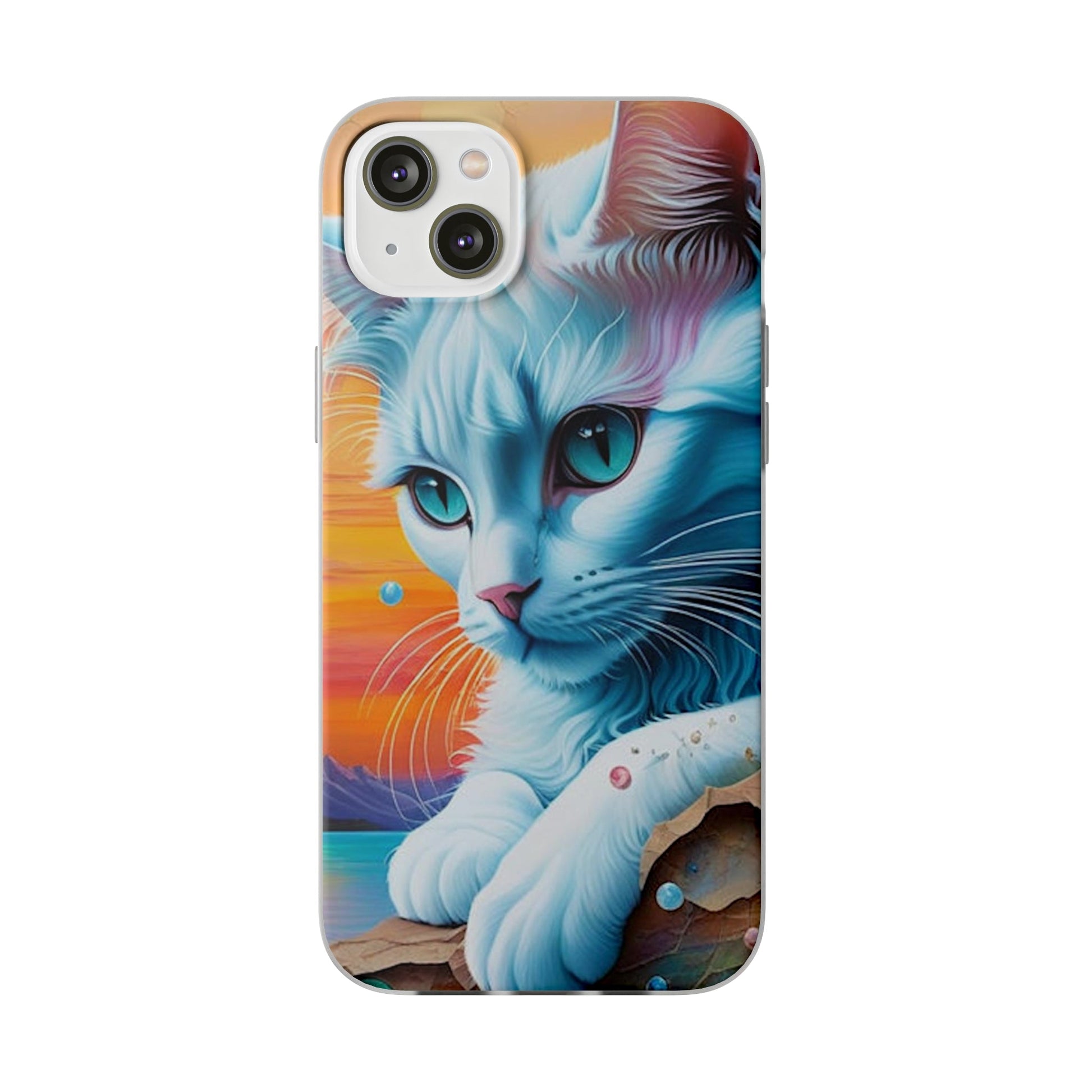 Cute Cat Flexi Case - Colorwink