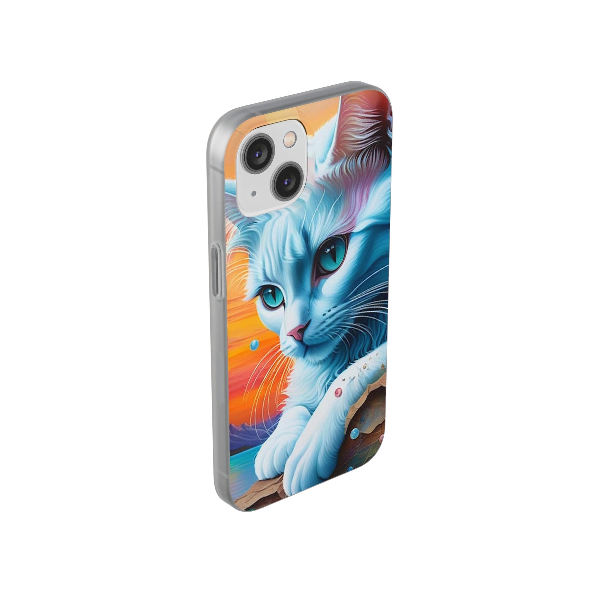 Cute Cat Flexi Case - Colorwink