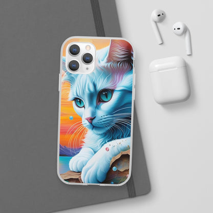 Cute Cat Flexi Case - Colorwink