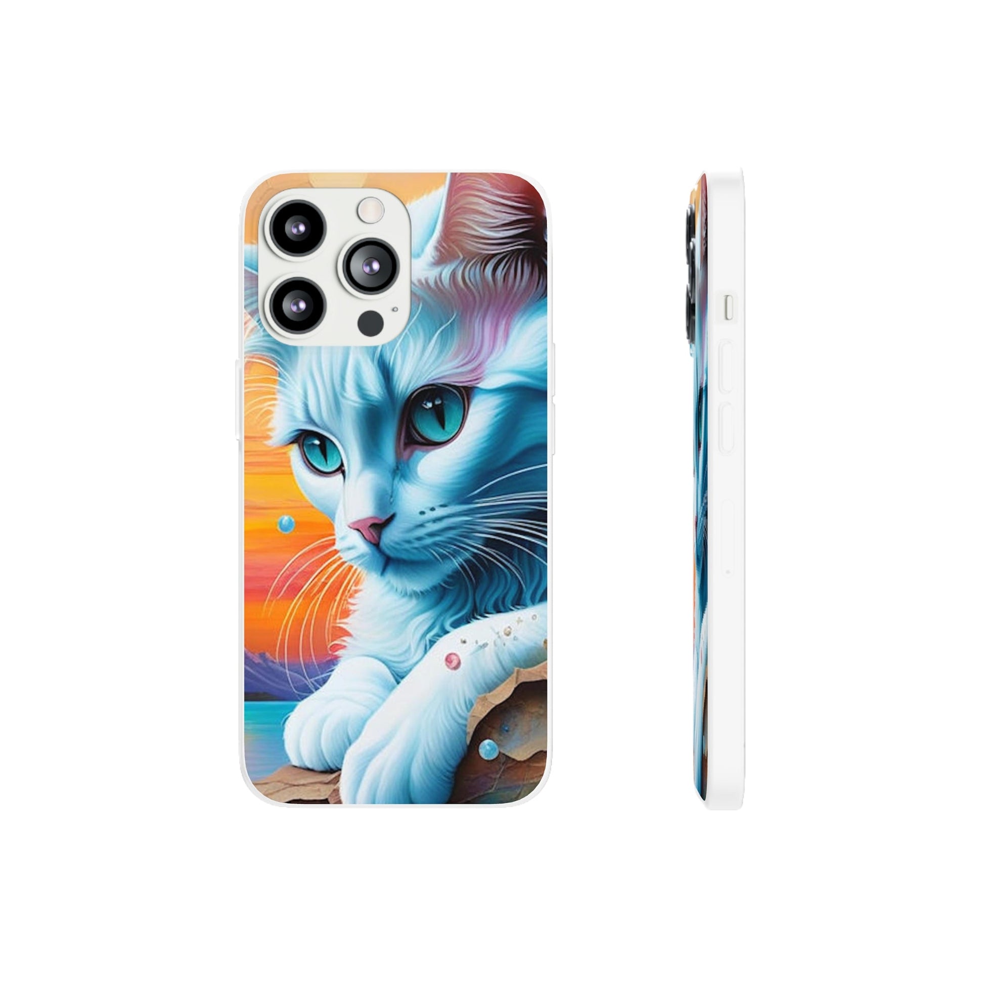 Cute Cat Flexi Case - Colorwink