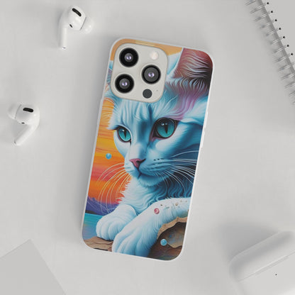 Cute Cat Flexi Case - Colorwink