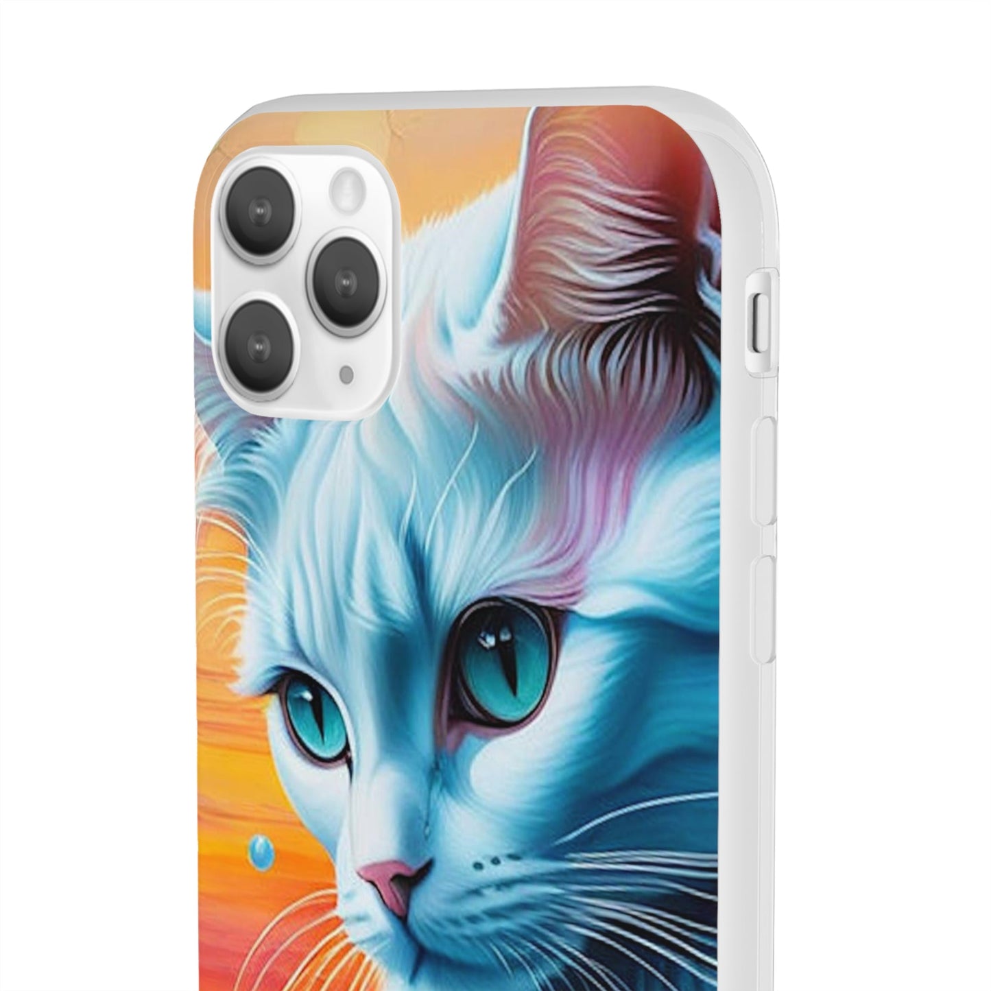 Cute Cat Flexi Case - Colorwink