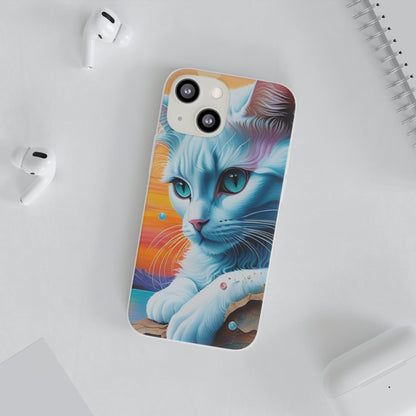 Cute Cat Flexi Case - Colorwink