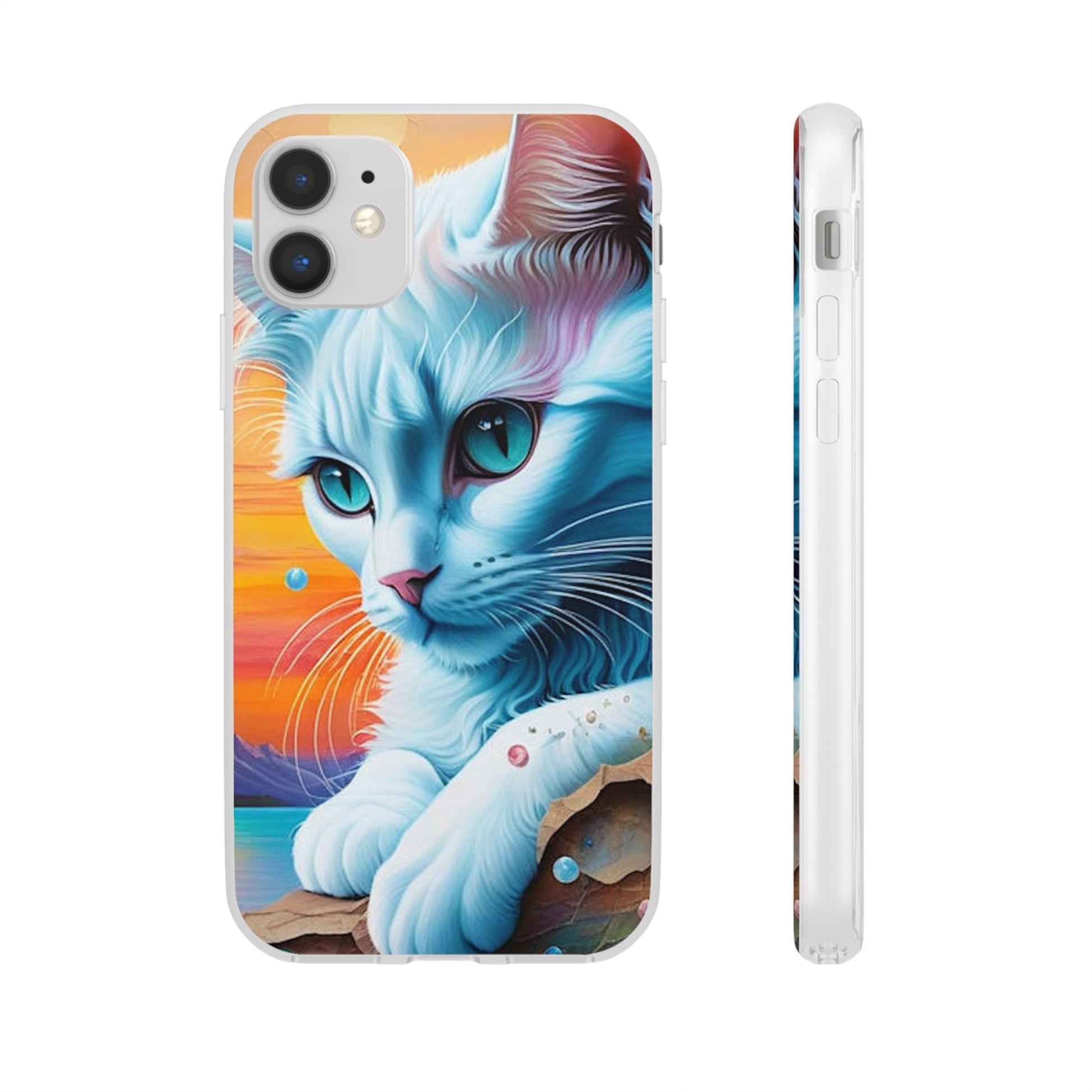 Cute Cat Flexi Case - Colorwink