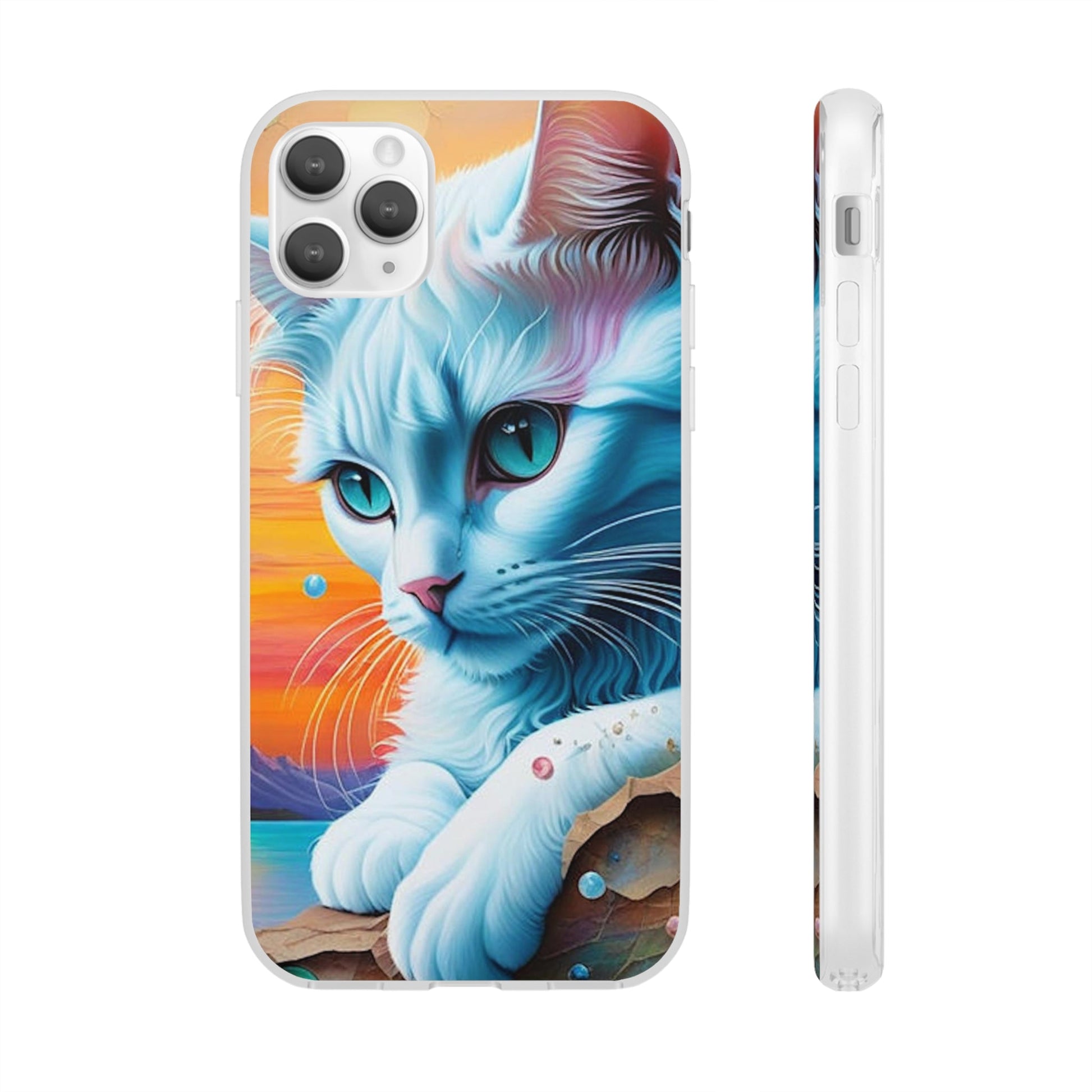 Cute Cat Flexi Case - Colorwink