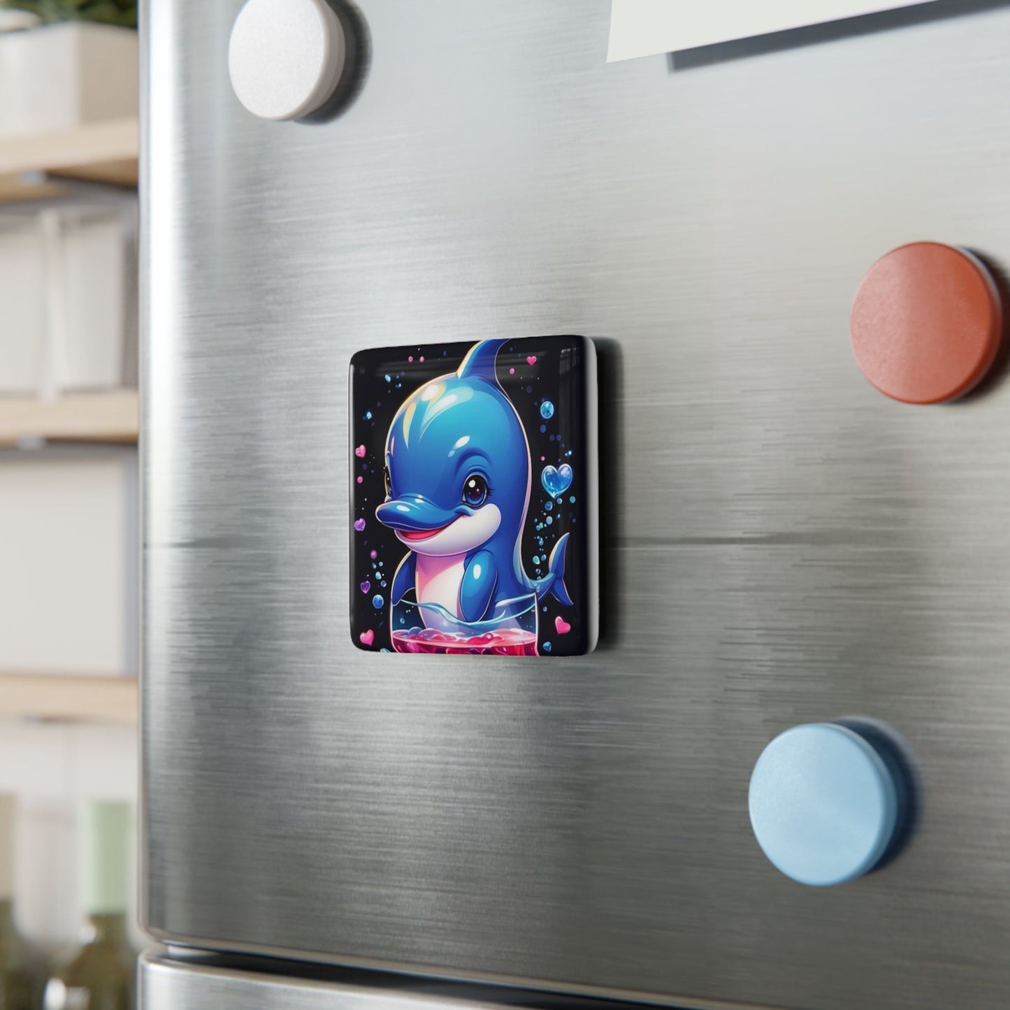 Cute Dolphin Fridge Magnet - Colorwink