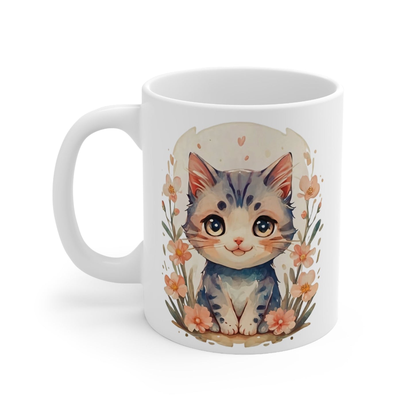 Cute Kitty Ceramic Mug - Colorwink