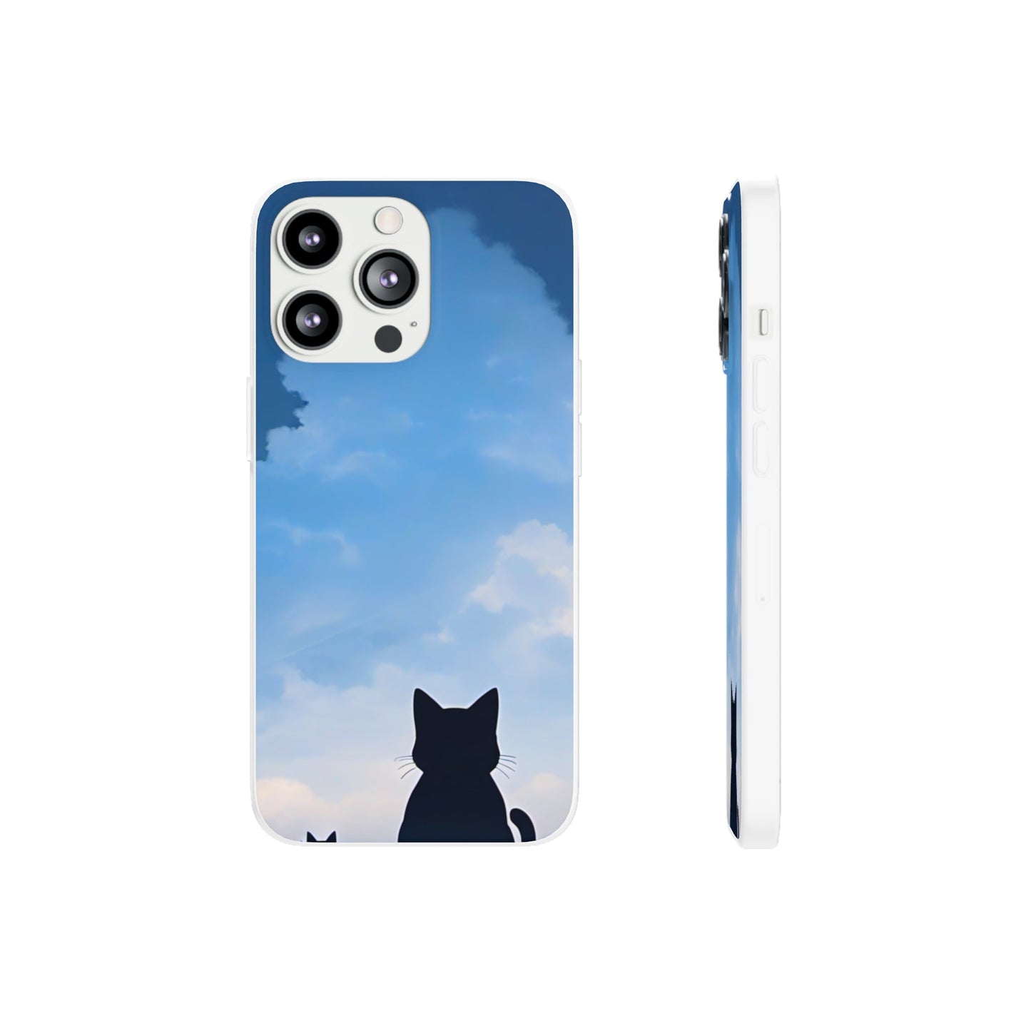 Day Dreaming Cat Flexi Case - Colorwink