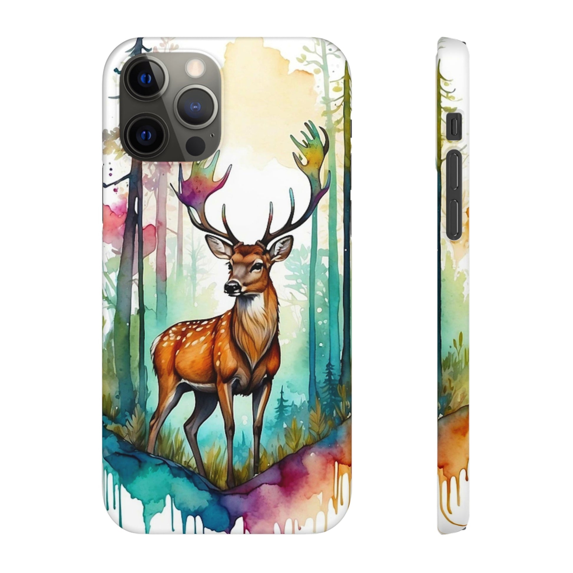 Deer Art Paint Snap Case - Colorwink